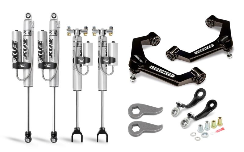 Cognito 3in Premier Leveling Kit w/ Fox PSRR 2.0 | Chevrolet Silverado 2500HD / 3500HD / GMC Sierra 2500HD / 3500HD (20-26) (110-P0929)