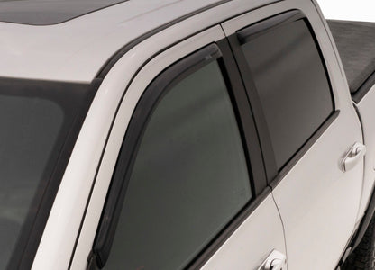 AVS Smoke Ventvisor In-Channel Window Deflectors (4PC): Dodge Ram Quad Cab (02-09)