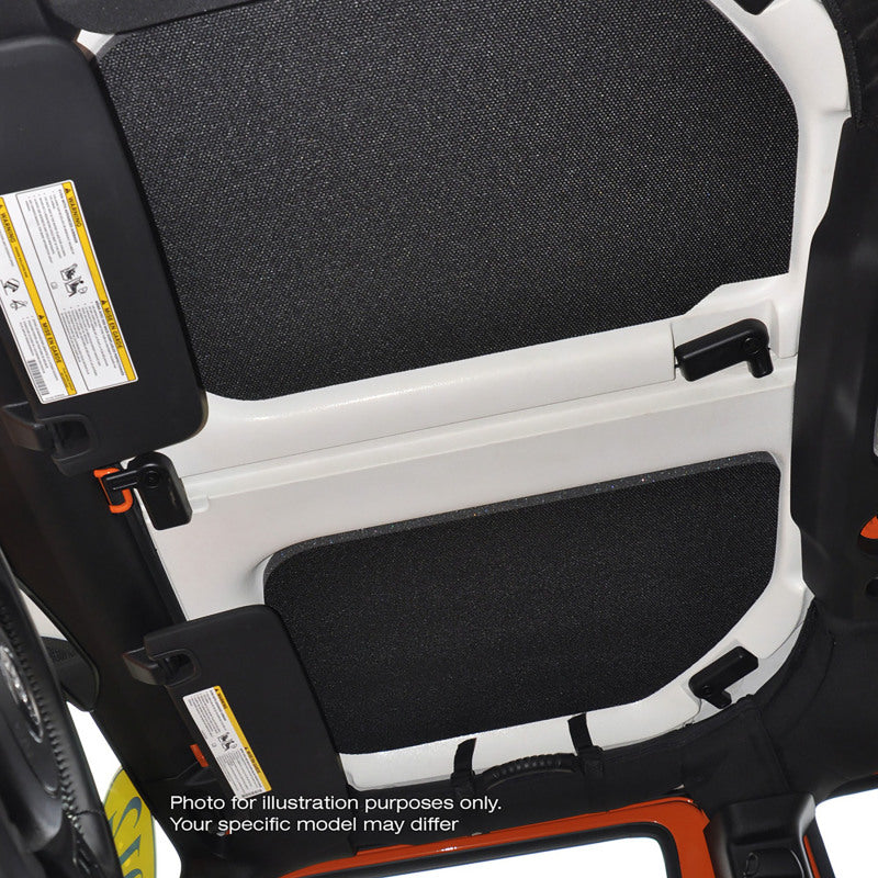 DEI Sound Deadening Boom Mat Headliner Kit 7-Piece: Jeep Gladiator (18-26) - White