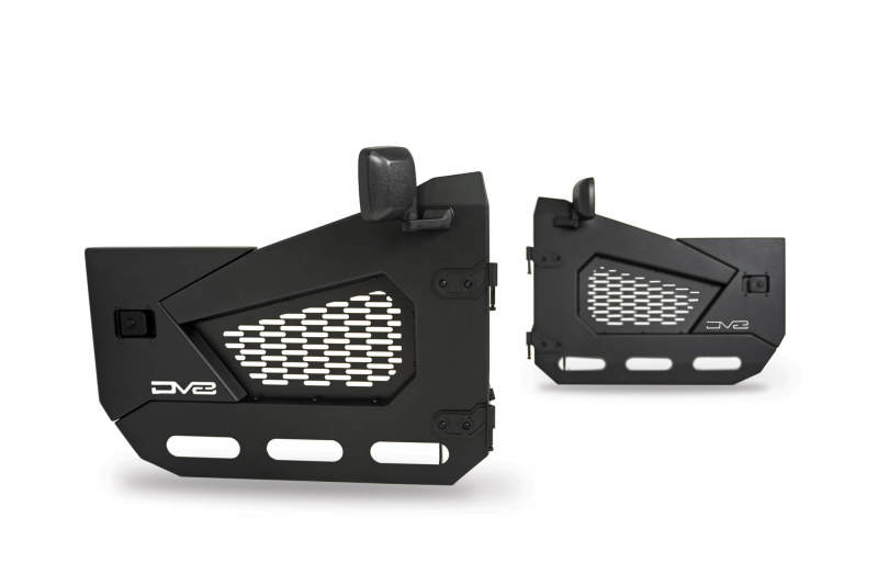 DV8 Offroad Half Doors | Jeep Wrangler/JT (18-25) (HDJL-02F)