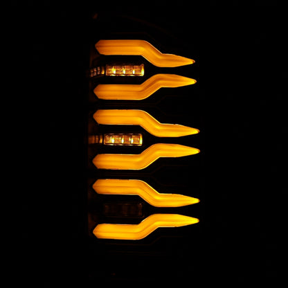 AlphaRex LUXX LED Tail Lights (Alpha-Black): Dodge Ram 1500 (02-06) & 3500 (03-06)