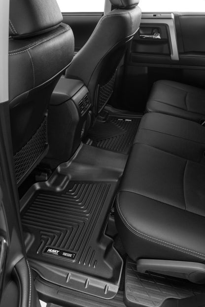 Husky Liners Weatherbeater Black Front & 2nd Seat Floor Liners | Toyota 4Runner 2013 (99571)