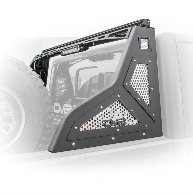 DV8 Offroad Bolt-On Chase Rack: Jeep Gladiator 2020-2021