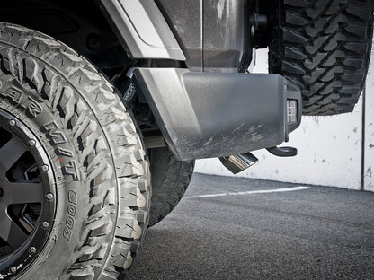 AFE MACH Force-Xp Hi-Tuck Axle-Back Exhaust System (Polished Tip): Jeep Wrangler JL 2018 - 2025 (2.0L I4 / 3.6L V6)