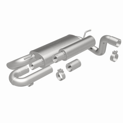 Magnaflow Overland Series Axle-Back Perf Exhaust System (REAR): Jeep Wrangler JL 18-25 2.0L / 3.6L