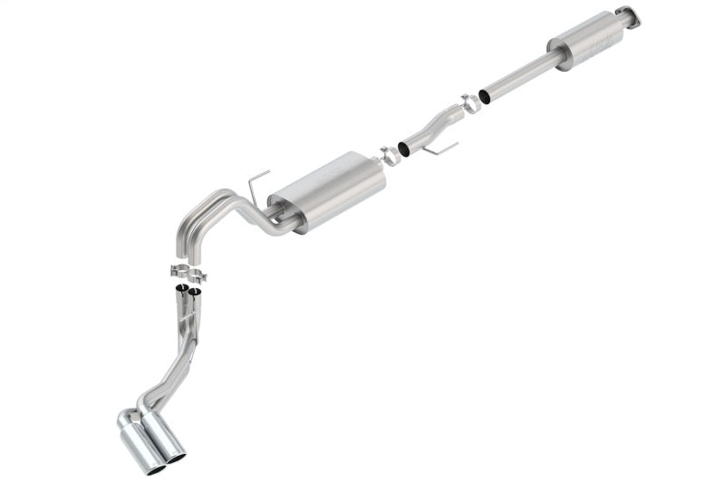 Borla 3" Cat-Back Exhaust System | Ford F-150 (15-17, 18-20) S-Type Side Exit