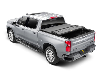 Extang 88457 Solid Fold ALX Hard Tri-Fold Tonneau Cover for 2019-2025 Silverado