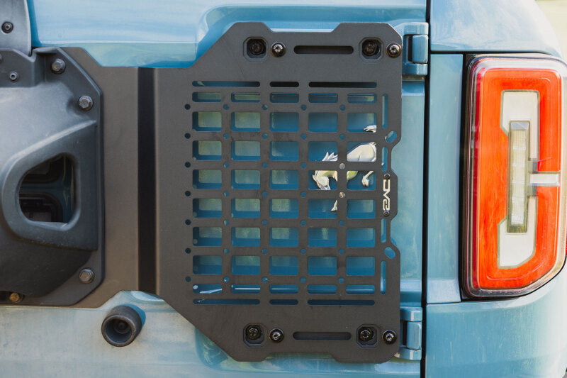 DV8 Offroad Tailgate Reinforcement Molle Panel | Ford Bronco (21-26) (TCBR-04)