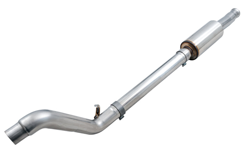 AWE Resonated Mid Pipe: Jeep Wrangler JL 2.0L Turbo 2018 - 2025