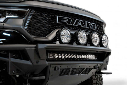 Addictive Desert Designs Light Hoop for Ram 1500 TRX PRO Bolt-On Front Bumper (19-24) - Hammer Black