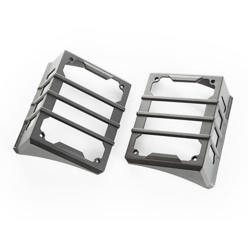 Rugged Ridge Black Elite Tail Light Guards: Fits Most Jeep Wrangler JK Models (2007-2018)
