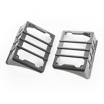 Rugged Ridge Black Elite Tail Light Guards: Fits Most Jeep Wrangler JK Models (2007-2018)