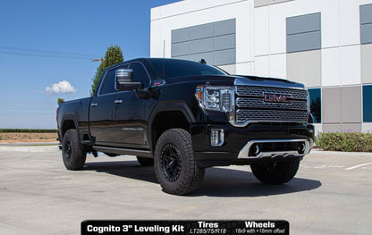 Cognito 3in Leveling Kit w/ Elka Shocks | Chevrolet Silverado / GMC Sierra 2500/3500 HD (20-26) (210-P1129)