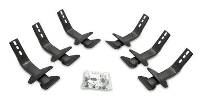Go Rhino 15-20 Ford F-150 Brackets for OE Xtreme Cab Length SideSteps | Ford F-150 (15-20) / Raptor (17-26) (6841555)