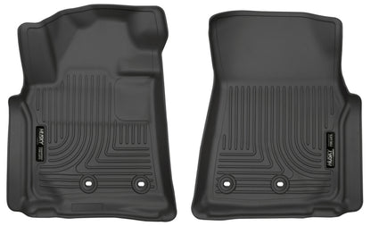 Husky Liners Weatherbeater Black Front Floor Liners | Lexus LX570 / Toyota Land Cruiser (13091)