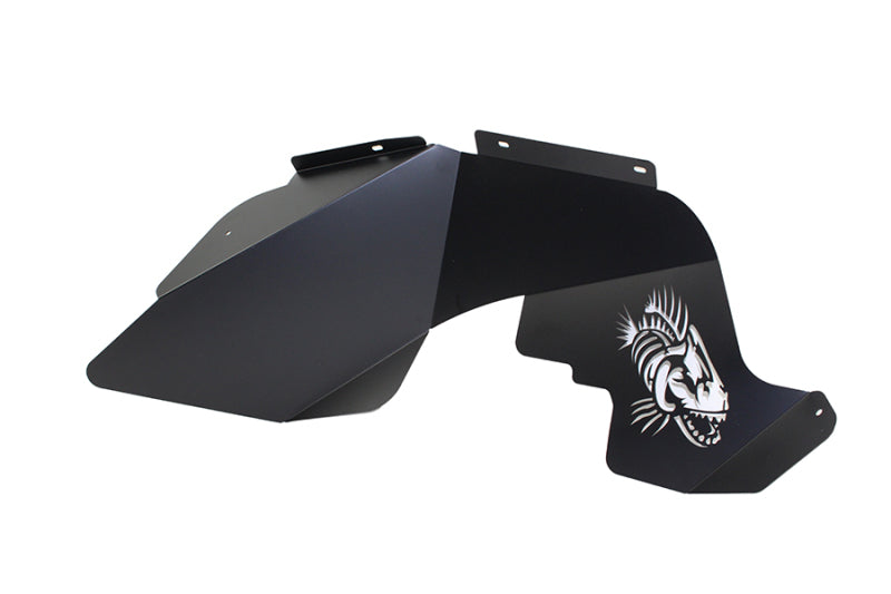 Fishbone Offroad Black Powdercoated Aluminum Inner Fenders: Jeep Wrangler JK 2007-2018