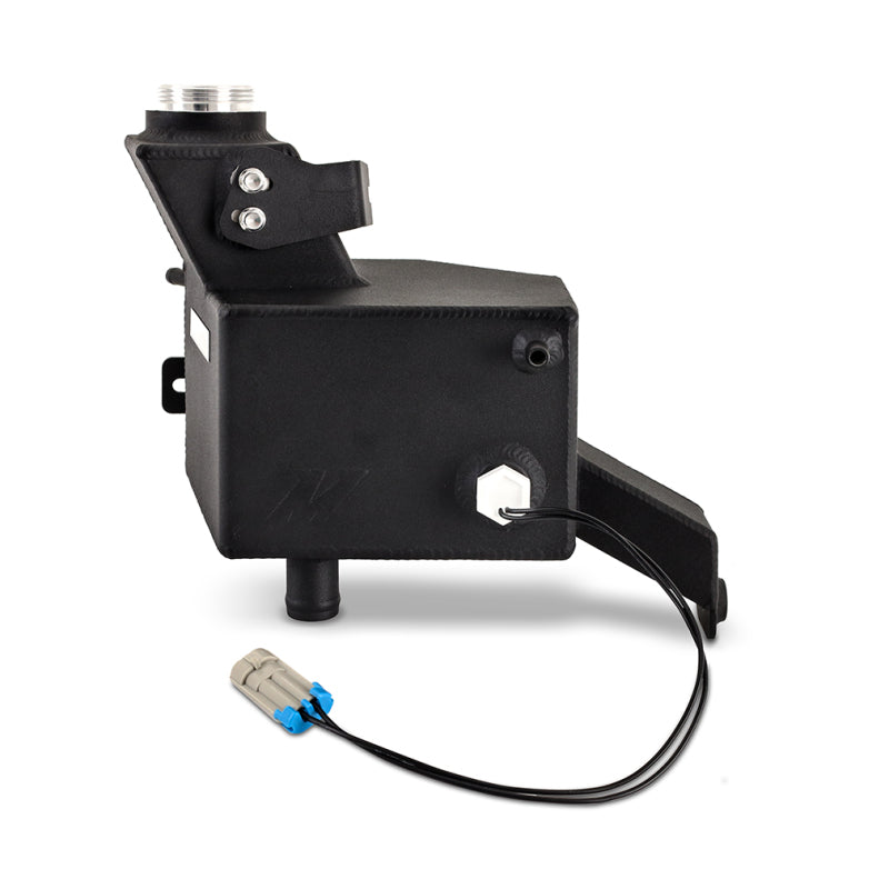 Mishimoto Aluminum Degas Tank: Ram 6.7L Cummins (13-18) w/ Micro-Wrinkle Black