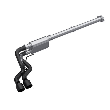 MBRP 3in Cat-Back Single Side Exit Black Armor | Ford F-150 21-23 (S5217BLK)