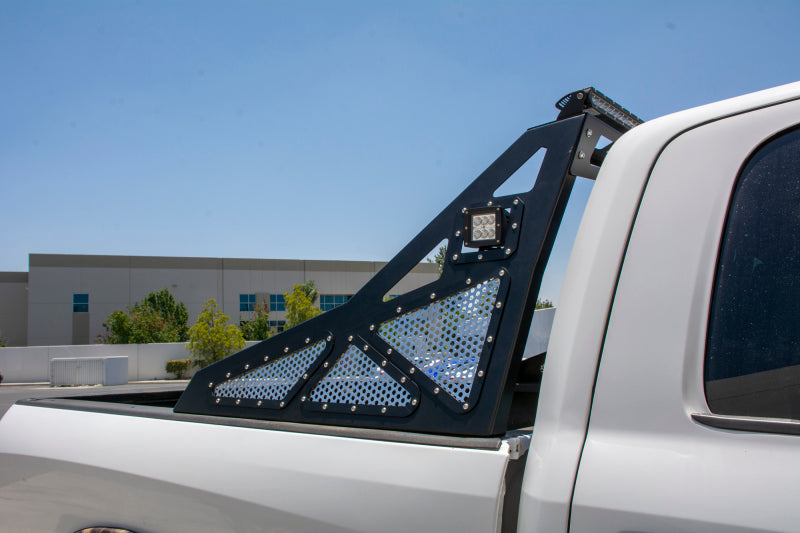 DV8 Offroad Bolt-On Chase Rack: Dodge Ram 1500 / 2500 / 3500 (10-18) - Black