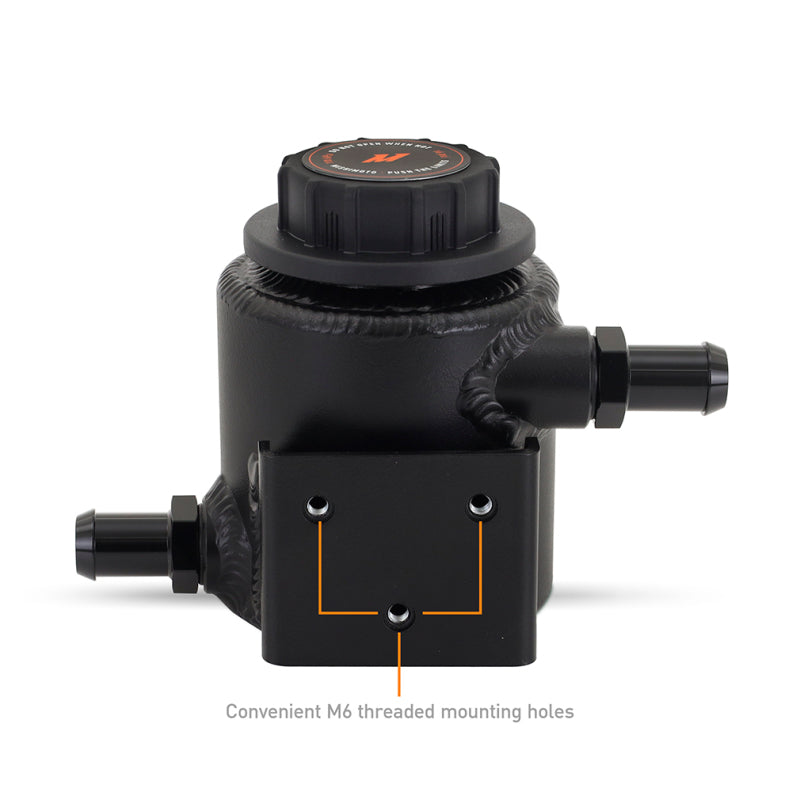 Mishimoto Universal Aluminum Coolant Expansion Tank | Toyota Land Cruiser / 4Runner / Tacoma / Tundra / Sequoia / Lexus GX470 / LX570 / FJ Cruiser (84-23+) (MMRT-EXP-TRDBK)