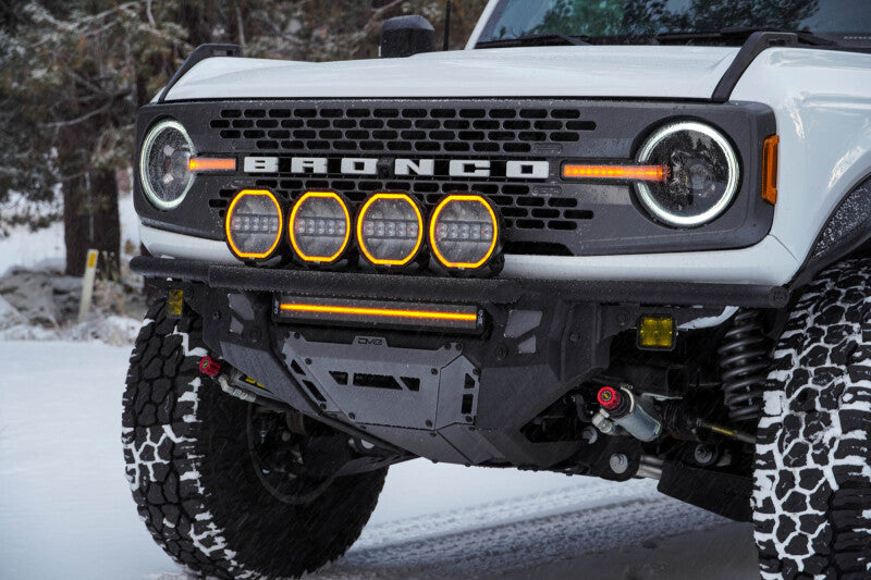 DV8 Offroad Tube Series Front Bumper | Ford Bronco (21-26) (FBBR-08)