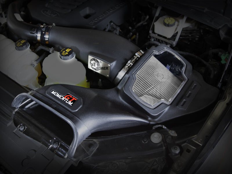aFe Momentum GT CAI w/ Pro DRY S | Ford F-150 V6-3.5L PowerBoost (21-24) (50-70099D)
