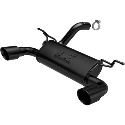 MagnaFlow Street Series Axle-Back Perf Exhaust Dual Black Tips (REAR): Jeep Wrangler JL 2018-2024 2.0/3.6L