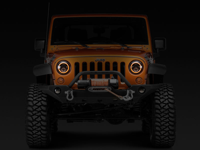 Raxiom 97-18 Jeep Wrangler Axial Halo Headlights | TJ/JK (J108037)