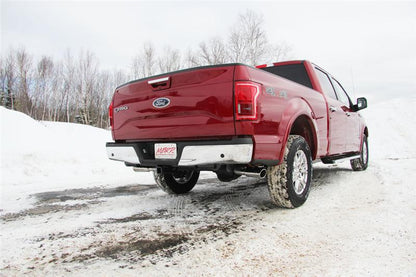 MBRP 3in Cat-Back Dual Split Side Exit AL Exhaust System | Ford F-150 5.0L (15) (S5257AL)