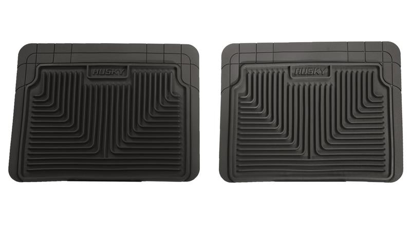 Husky Liners Heavy Duty Black 2nd Row Floor Mats | Dodge Ram 12-13 / Toyota 4Runner 88-09 (52021)