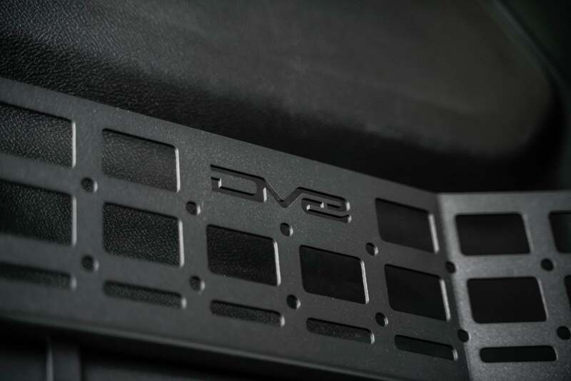 DV8 Offroad Front Door Molle Panels | Jeep Wrangler JL (18-25) / Gladiator JT (20-25) (MPJL-05)