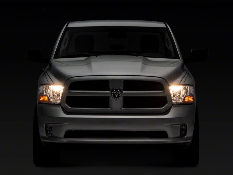 Raxiom Axial OEM Style Replacement Headlights: Fits Dodge / Ram 1500 / 2500 / 3500 (02-18) - Chrome