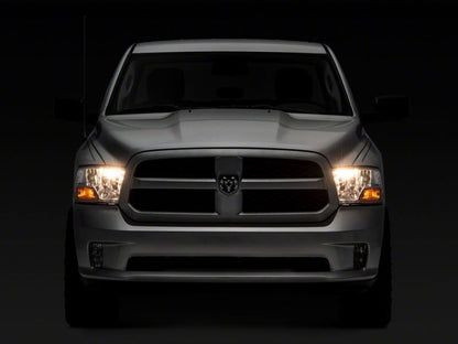 Raxiom Axial OEM Style Replacement Headlights: Fits Dodge / Ram 1500 / 2500 / 3500 (02-18) - Chrome
