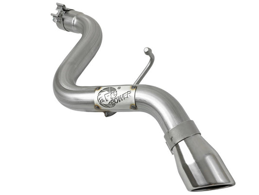 AFE MACH Force-Xp Hi-Tuck Axle-Back Exhaust System (Polished Tip): Jeep Wrangler JL 2018 - 2025 (2.0L I4 / 3.6L V6)