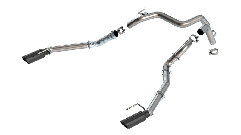 Borla Black Chrome Tail Pipe Kit | Ford Ranger Raptor 3.0L (24-26) (60743BC)