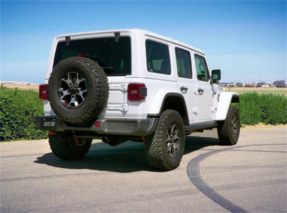 Borla Touring Axle-Back Exhaust System (Black): Jeep Wrangler JL 3.6L V6 2018 - 2025