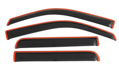 AVS Smoke In-Channel Window Deflectors | Ford F-150 (09-12 / 13-14 / 10-14 Raptor) (194155)