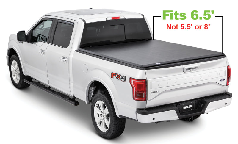 Tonno Pro 6.5ft Styleside Tri-Fold Tonneau Cover | Ford F-150 (15-20) (42-315)