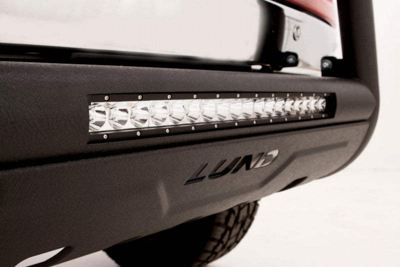 LUND Black Bull Bar w/ Light & Wiring | Chevrolet Silverado 2500HD/3500HD (20-22) / GMC Sierra 2500HD/3500HD (20-26) (47121201)