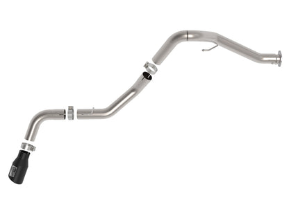 aFe Vulcan SS DPF-Back Exhaust (Black Tip) (REAR): Jeep Gladiator 3.0L EcoDiesel (21-25) - Black
