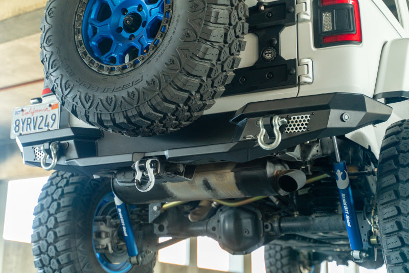 DV8 Offroad MTO Series Rear Bumper w/ Tire Carrier | Jeep Wrangler JL (18-25) (RBJL-13)