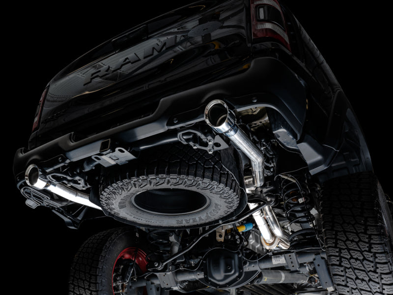 AWE 0FG Cat-Back Exhaust (Polished Tips): Ram 6.2L TRX 1500 2021 - 2024