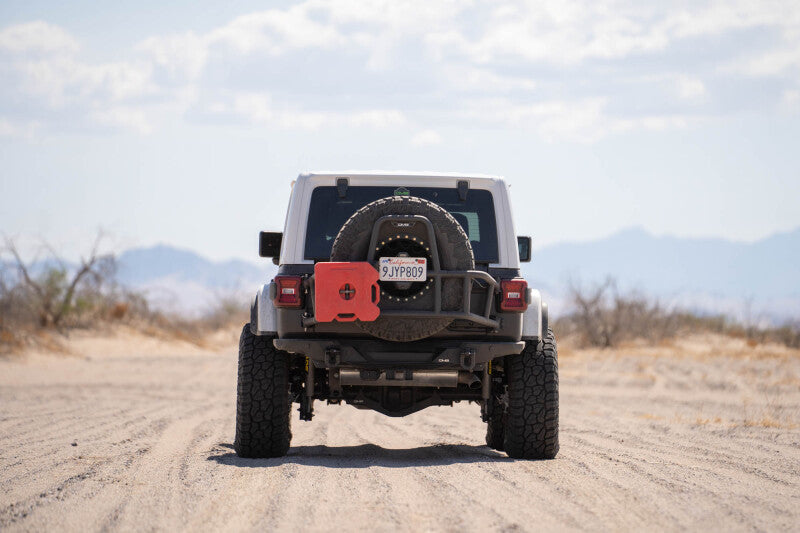 DV8 Offroad Body Mounted Tire Carrier | Jeep Wrangler JL (18-25) (TCJL-14)