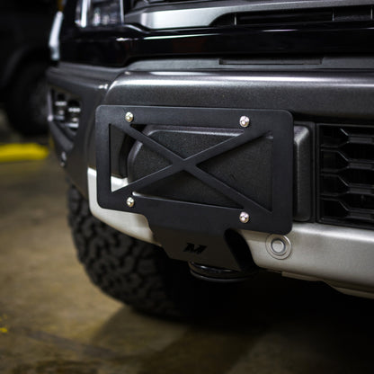 Mishimoto License Plate Relocation Bracket | Ford F-150 (15-23) / Raptor (17-20) / Lightning (22-26) (MMLP-F150-15)