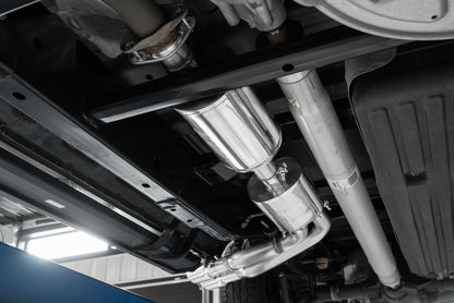 MBRP 3in Black Coated Cat-Back Exhaust | Ford F150 (15-20) (S5262BLK)