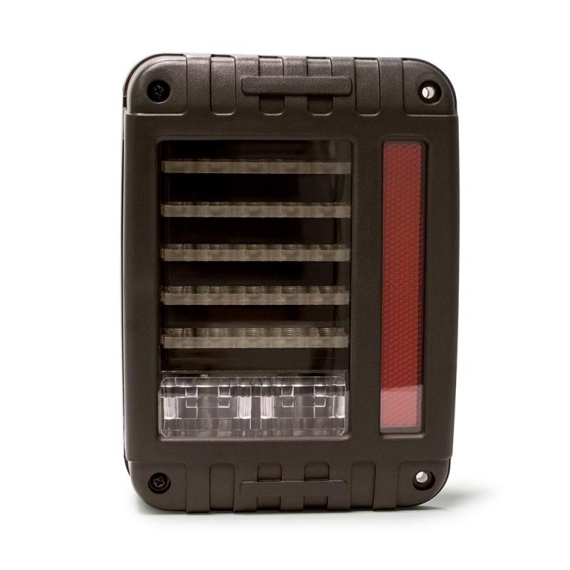 DV8 Offroad Octagon LED Tail Light: Jeep Wrangler JK 2007-2018