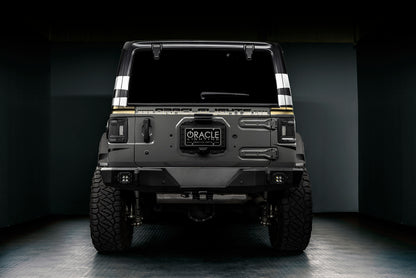 Oracle Lighting Tinted LED Flush Mount Tail Light: Jeep Wrangler 2018-2024