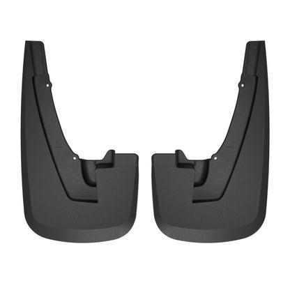 Husky Liners Black Custom Front Mud Guards: Ram 2500 / 3500 2019-2024