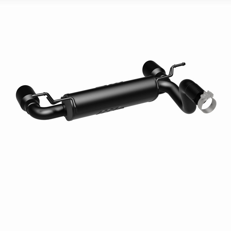 MagnaFlow Street Series Axle-Back Perf Exhaust Dual Black Tips (REAR): Jeep Wrangler JL 2018-2024 2.0/3.6L