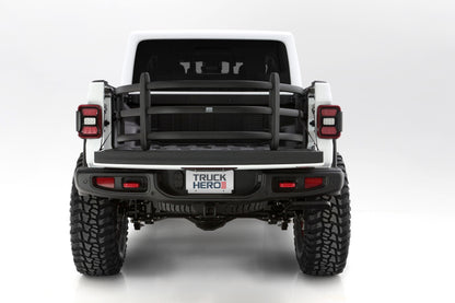 AMP Research Bedxtender HD Sport Black: Jeep Gladiator 2020-2024